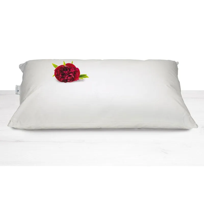 Cuscino Piumetta Daunenstep Silver LIGHT SOTTILE Per chi dorme di pancia