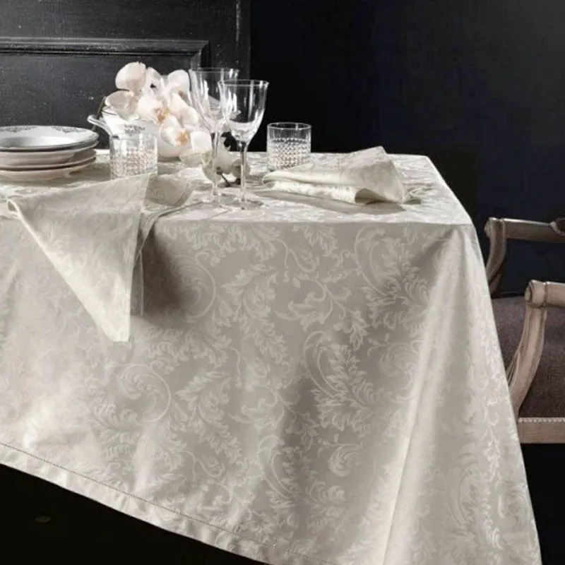 Servizio da tavola rotonda PIAZZA PITTI Ø180 Manuela ghiaccio