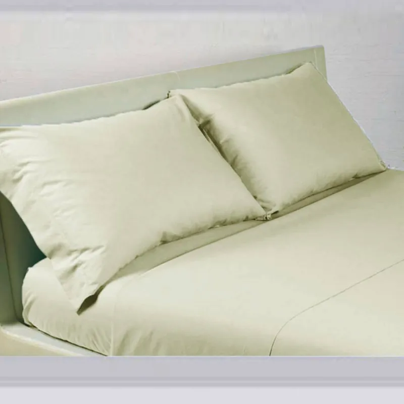 Completo Lenzuola in cotone Matrimoniale NOVIA Glam beige