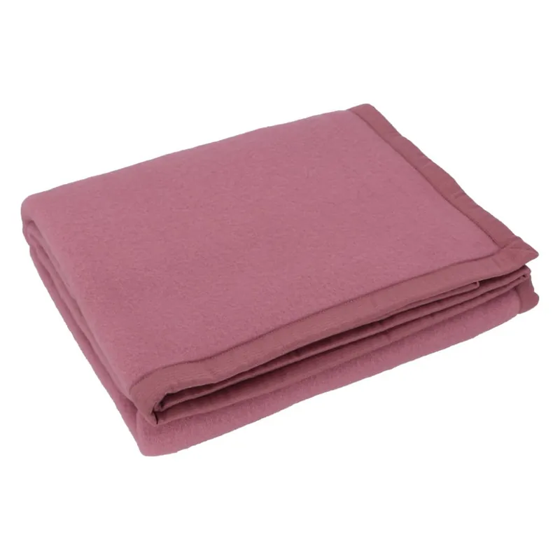 Coperta di LANA singola 160x210 SOMMA DAISY Rosa