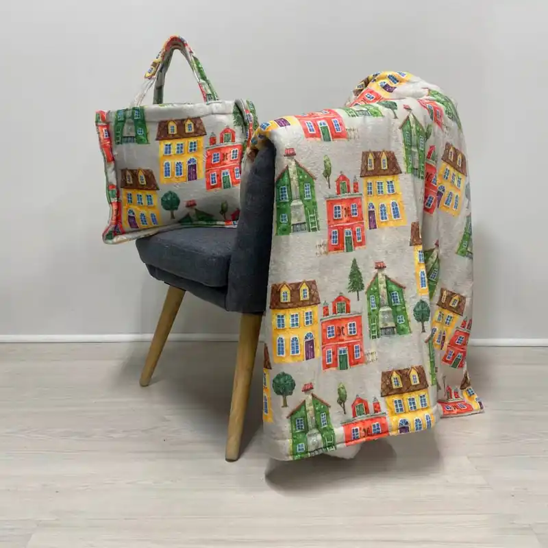 Plaid Super Soft Casette coperta divano-letto mano morbida