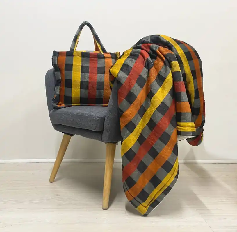Plaid Super Soft Plush coperta divano-letto scozzese tartan