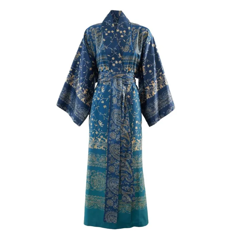 Bassetti Granfoulard Kimono Vestaglia Brenta B1 blu