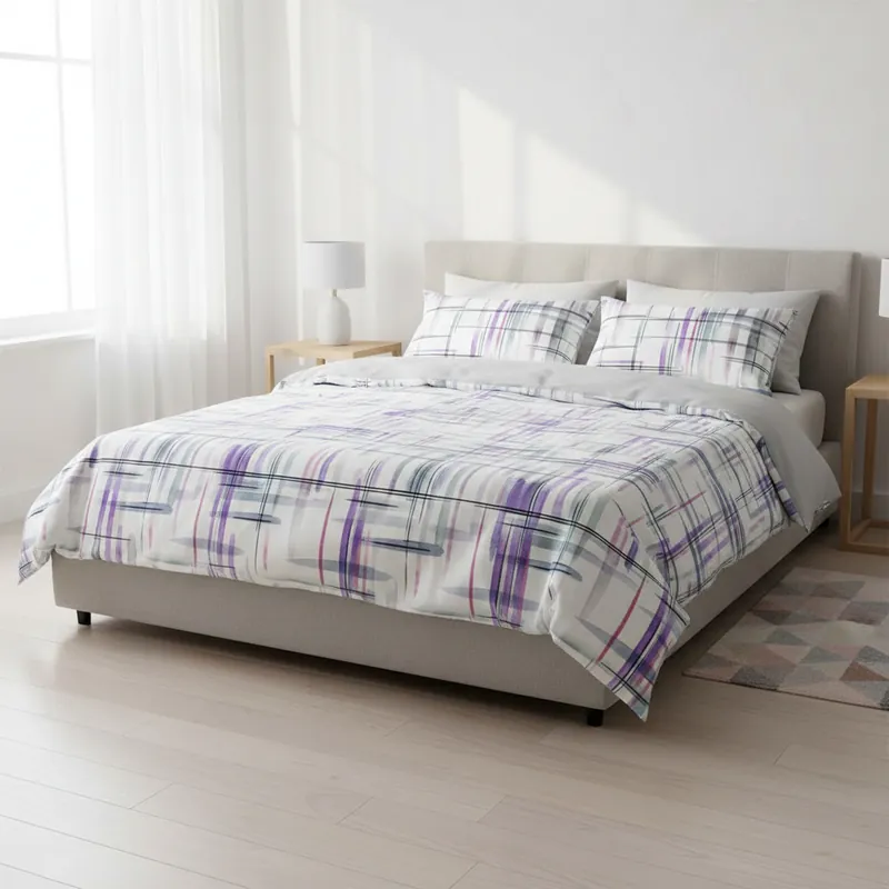 Lenzuola in flanella completo HAPPIDEA Tambo multicolor