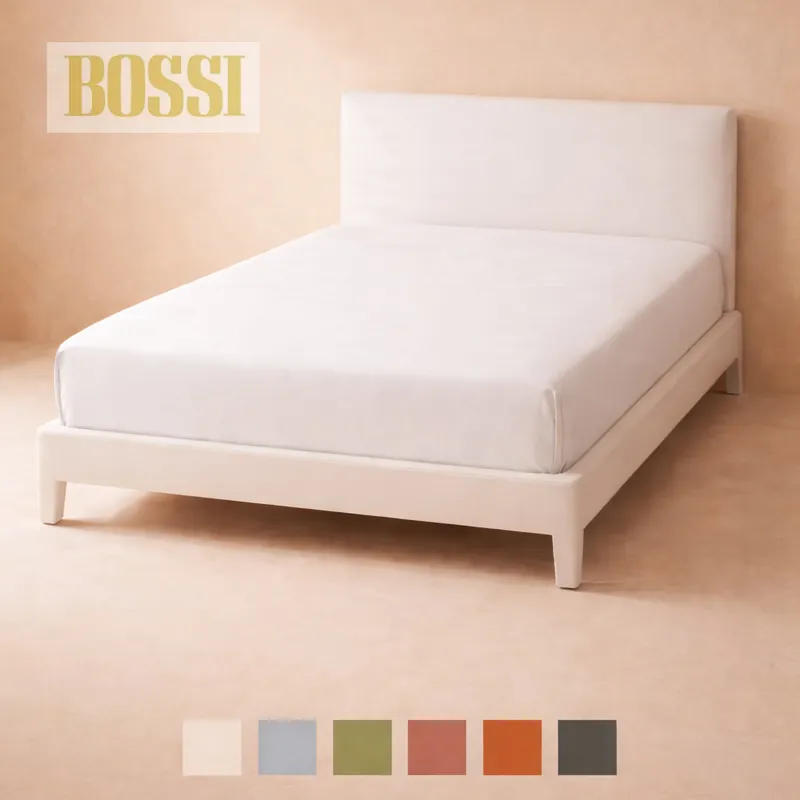 BossiCasa Lenzuolo con angoli piazza e mezza altezza 32 Bossangolo