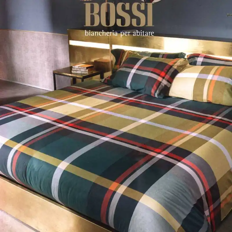 Parure copripiumino matrimoniale Bossi Casa SILVA 7400