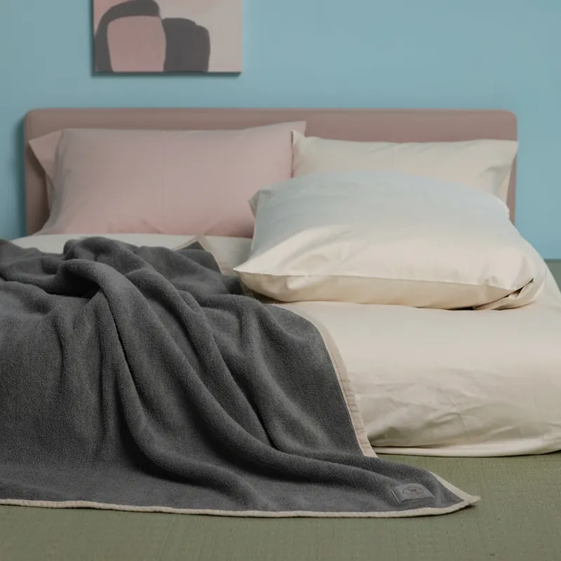 Coperta Lana e Cashmere LIVIA Greggio Invernale – 180x220