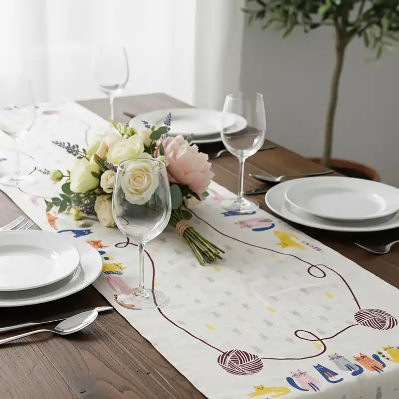 Runner da cucina 45x140 centro tavola SBAFFO gattoni