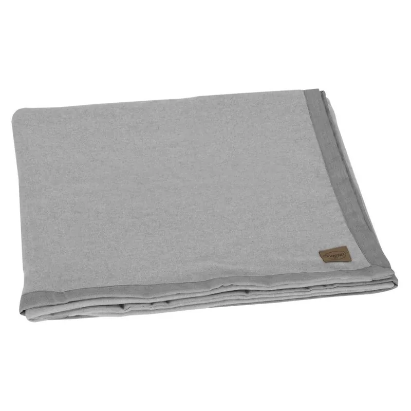 Coperta pregiata in cashmere Matrimoniale SOMMA NYIMA grey