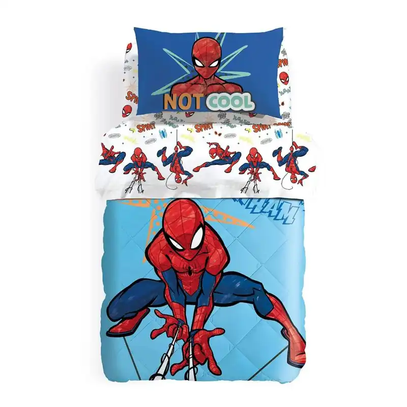 Trapunta invernale singola SPIDERMAN COOL Caleffi MARVEL