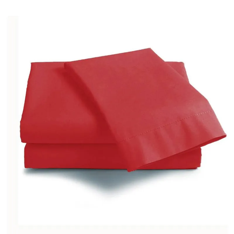Lenzuola Matrimoniale con angoli ISTAR Maxi 200x215x30 rosso