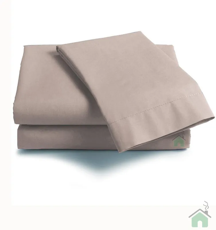 Lenzuola Matrimoniale con angoli ISTAR Maxi 200x215x30 tortora