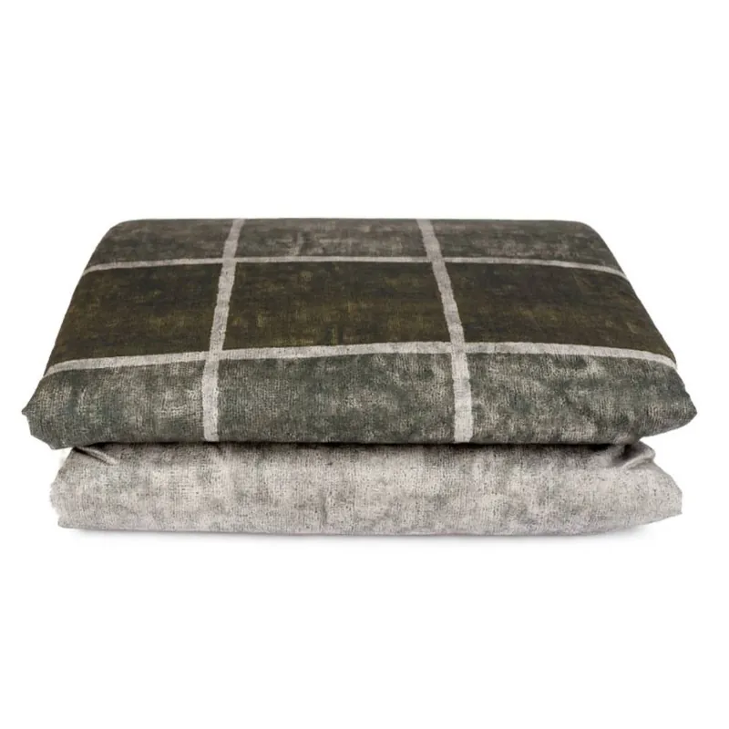 Plaid imbottito da divano CARRARA 130x180 cm Module brown