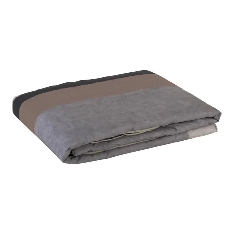 Plaid imbottito da divano CARRARA 130x180 cm Must grigio