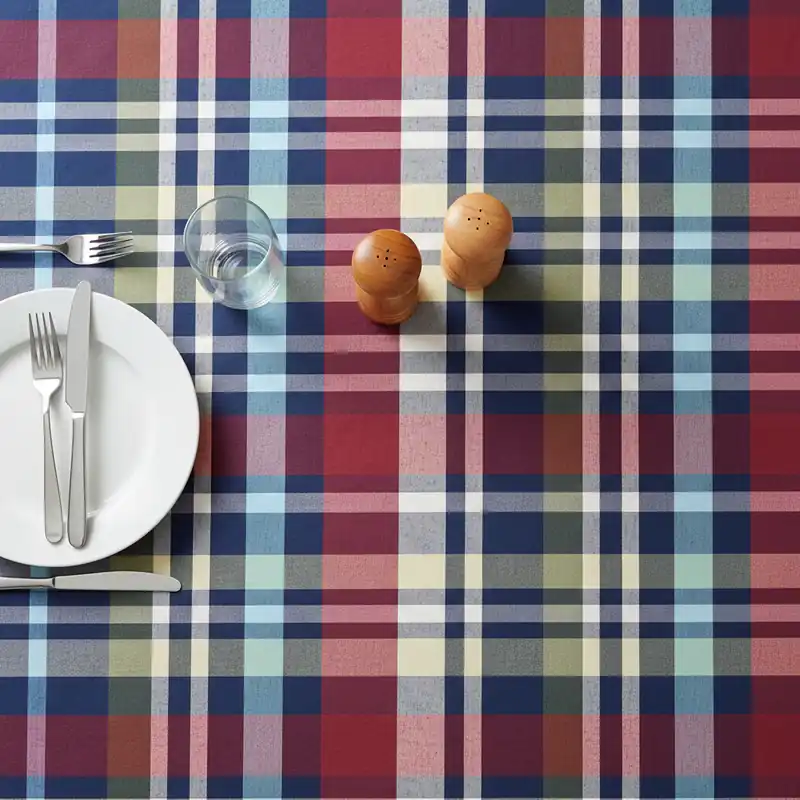 Runner da cucina 45x140 centro tavola COLIN tartan multicolor