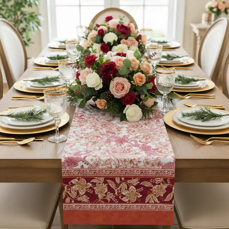 Bassetti Runner da tavolo Granfoulard Capodimonte R1 50x150
