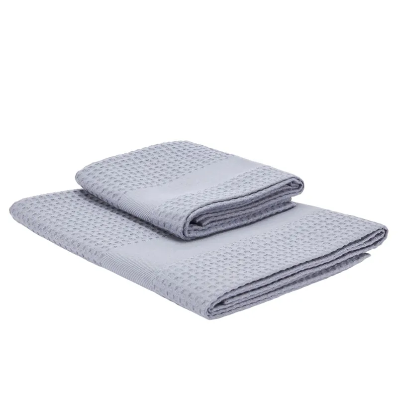 Set asciugamano+ospite in cotone nido d'ape BELLORA Avio