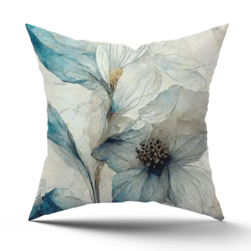 Fodera per cuscino arredo da divano 45x45 Gwen floreale