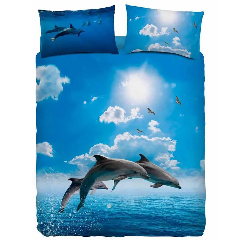 Set Copripiumino Delfini singolo Bassetti - Collezione Imagine