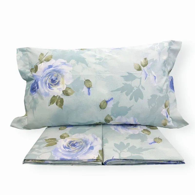 Copripiumino Matrimoniale MIRABELLO Precious Rose blu