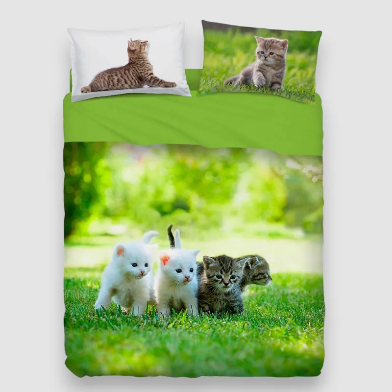 Completo Lenzuola Matrimoniale Cat Team Bassetti - Confort e Design