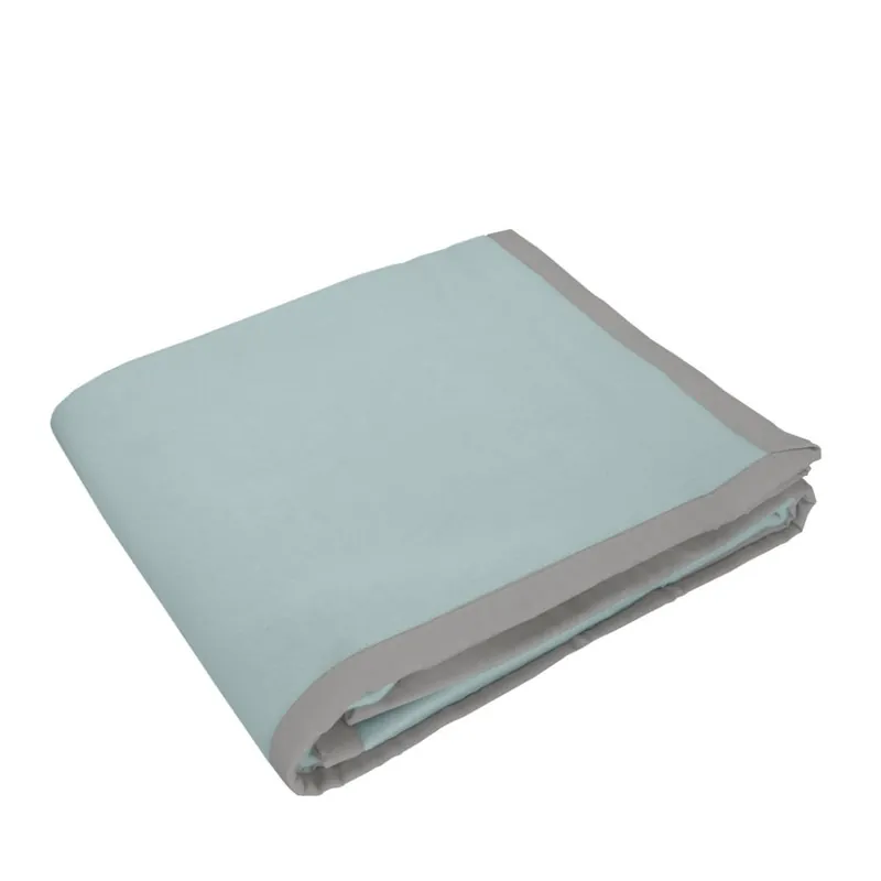 Coperta di LANA Vergine SOMMA ORIGAMI Muschio singolo 160x220