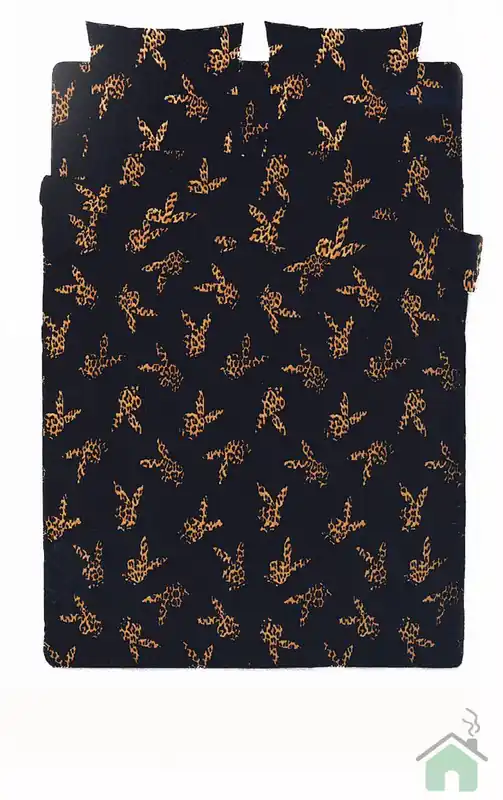 Lenzuola singole completo PLAYBOY Leopard in cotone