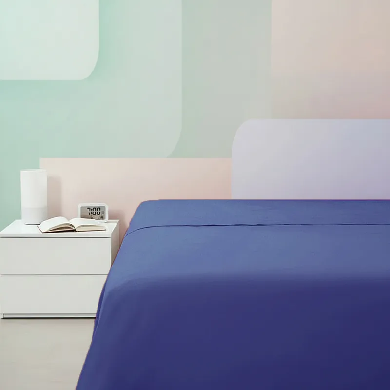 Lenzuola piane di sopra matrimoniale MAXI 300x310 ISTAR bluette
