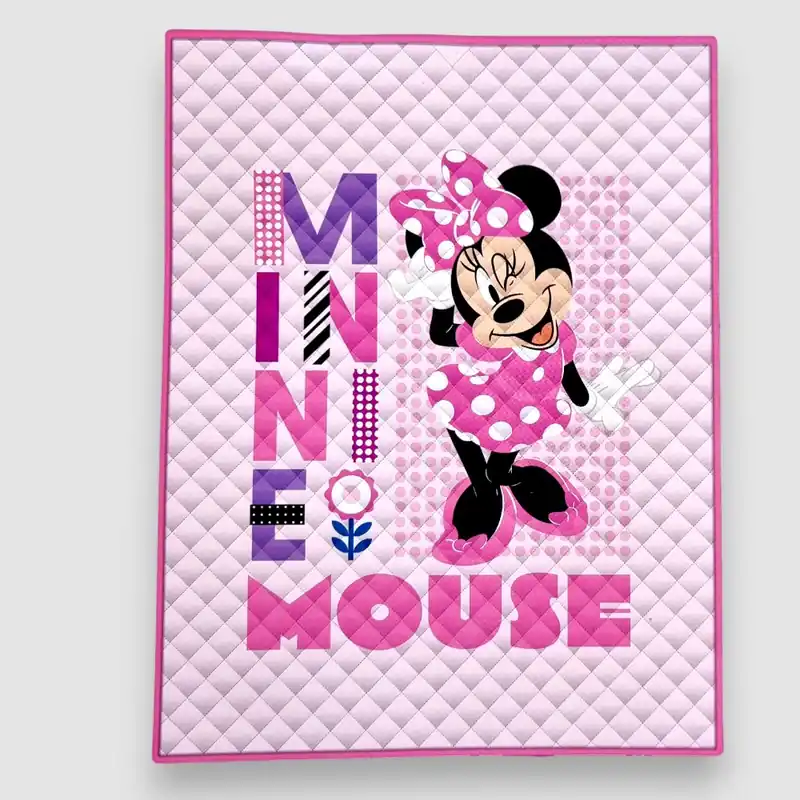 Copriletto Singolo Disney Minnie Trapuntato Primaverile
