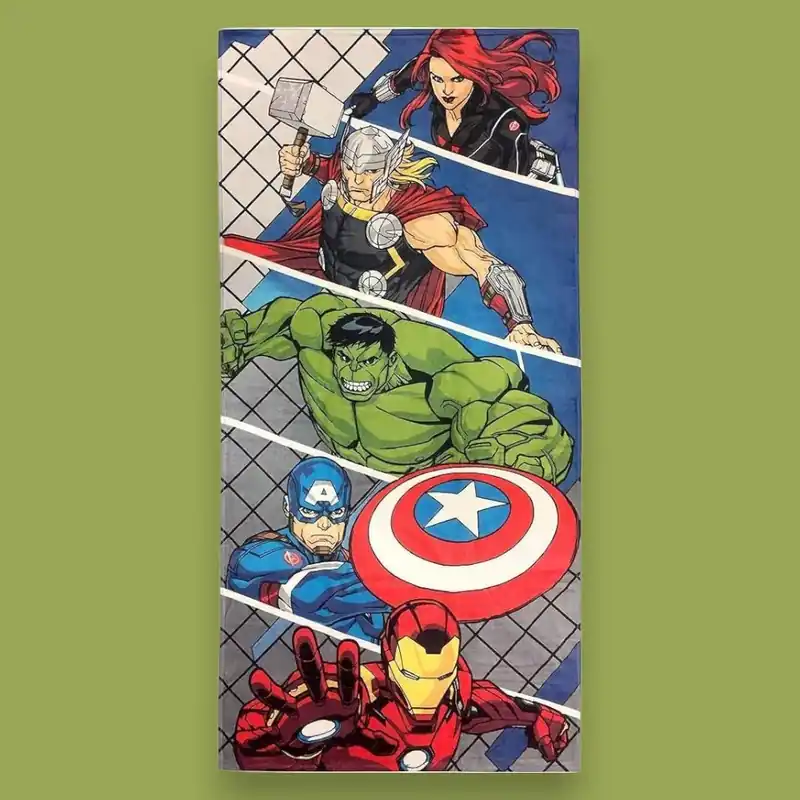 Telo mare spugna Avengers 70x140 cm Marvel Original