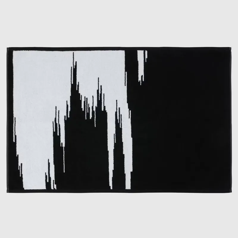 Missoni Home SKUNK 601 tappeto bagno 60x90 cm bianco e nero