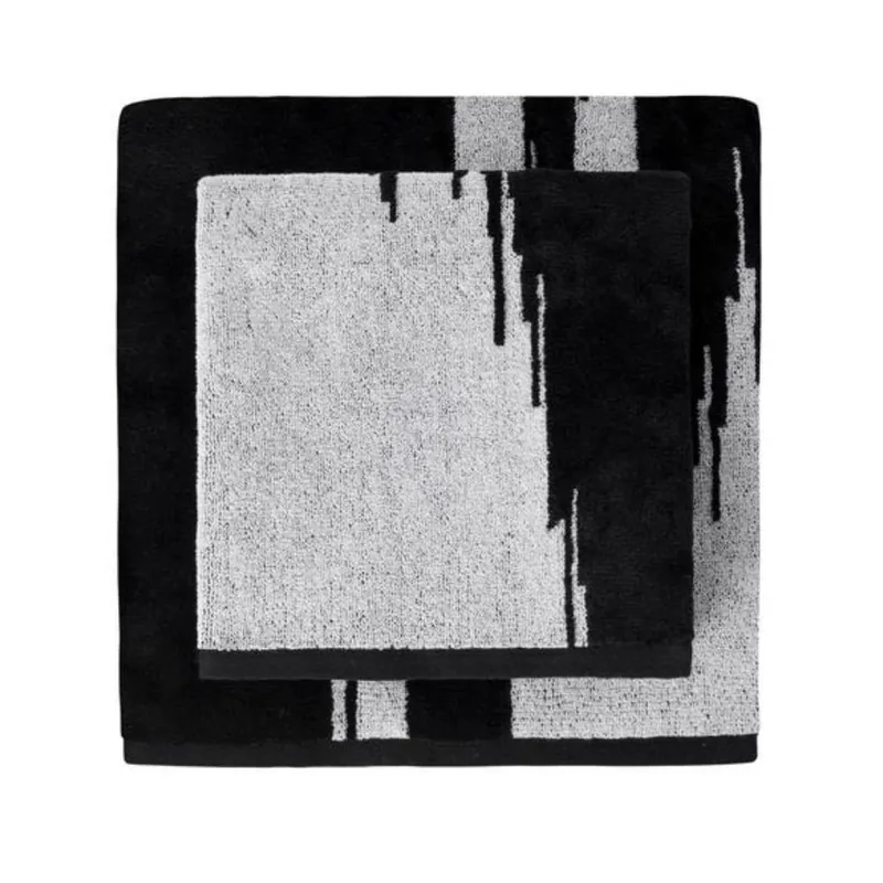 Set asciugamani Bagno Missoni Home Skunk 601 Bianco e Nero