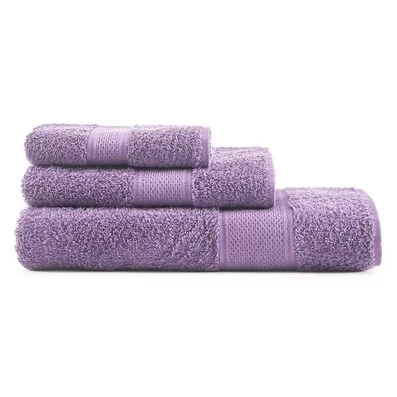 Asciugamani sfusi - ospite- viso- telo Bassetti POP COLOR pervinca H2