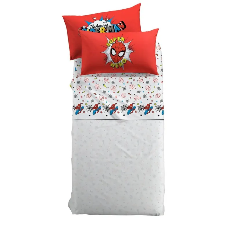 SPIDERMAN completo LENZUOLA MARVEL CALEFFI Super Hero