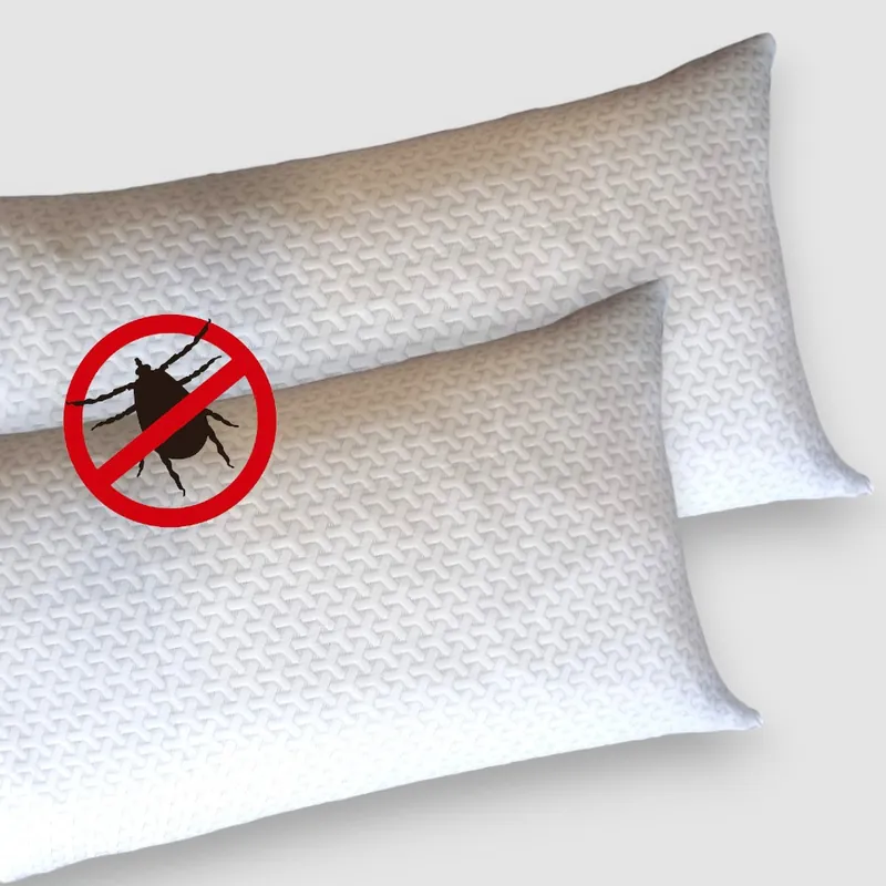 Coppia di inter federe 50x80 cm con trattamento antiacaro