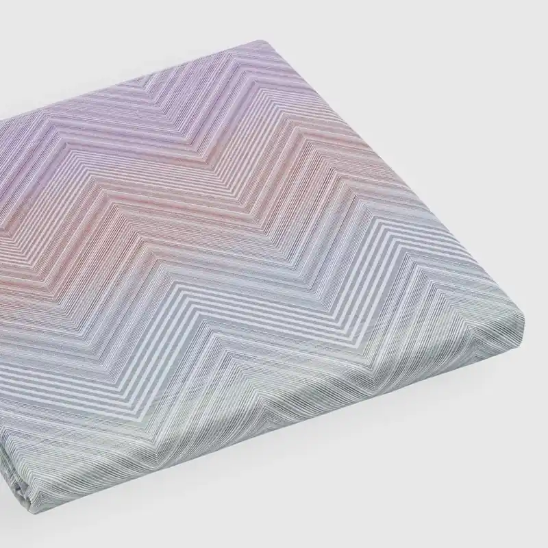 Copripiumino matrimoniale sfuso in raso Missoni Home MAREA