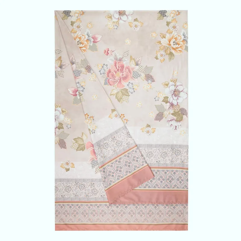 Bassetti Granfoulard Hanami 41 - Eleganza Floreale del Beige Rosato