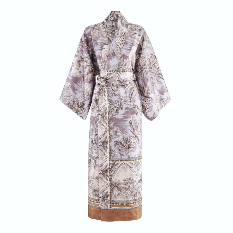 Kimono Bassetti Boboli G1 Cotone Makò - Eleganza Comfort Stile Giapponese