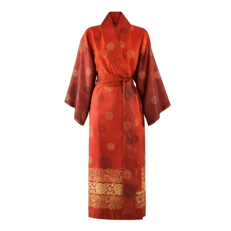 Kimono Bassetti Pallavicino R1 – Eleganza e Stile in Cotone Satin Makò