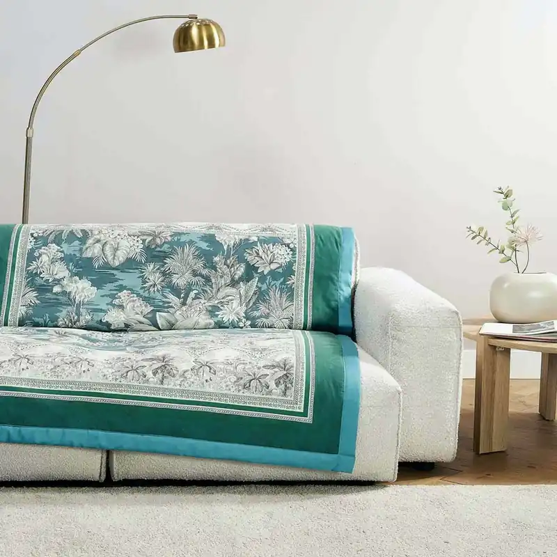 Plaid Bassetti Boboli V1 – Motivo Floreale – Disponibile in Tre Dimensioni