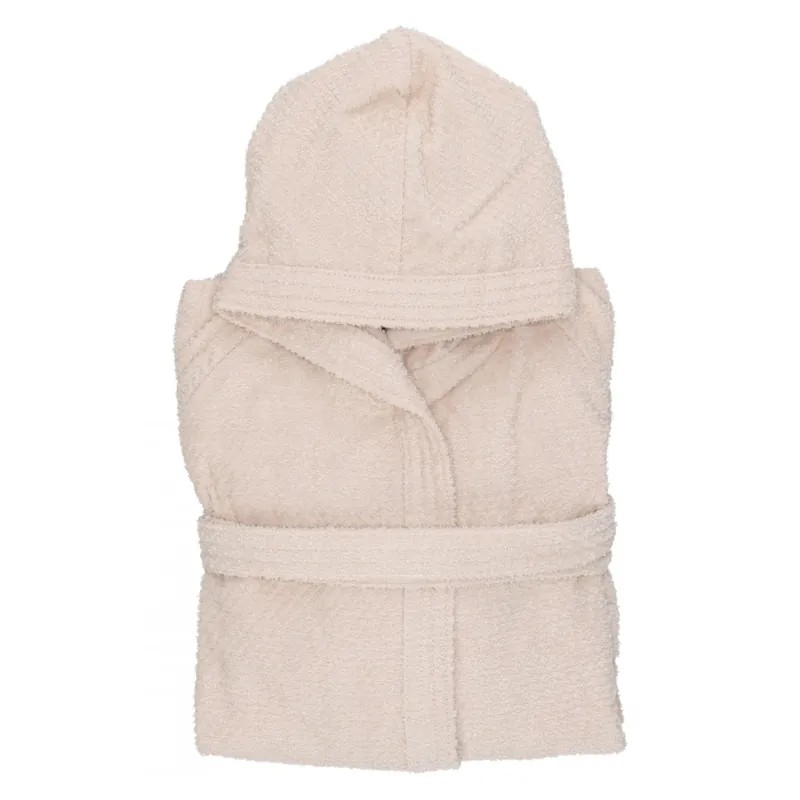 Accappatoio DONNA in spugna jacquard GABEL Orlando cipria