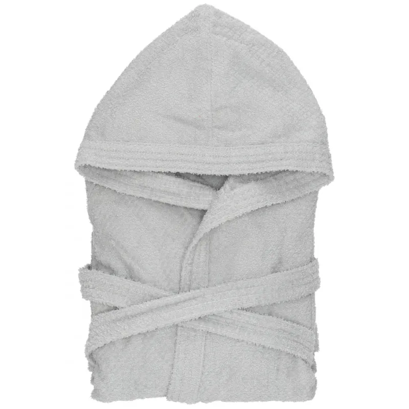 Accappatoio UNISEX in spugna jacquard GABEL Orlando grigio