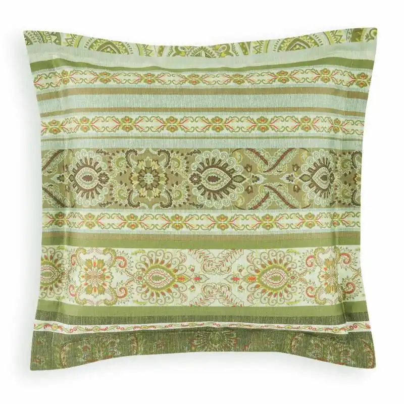 BASSETTI fodera per Cuscino Hanbury V1 in Raso - Eleganza verde