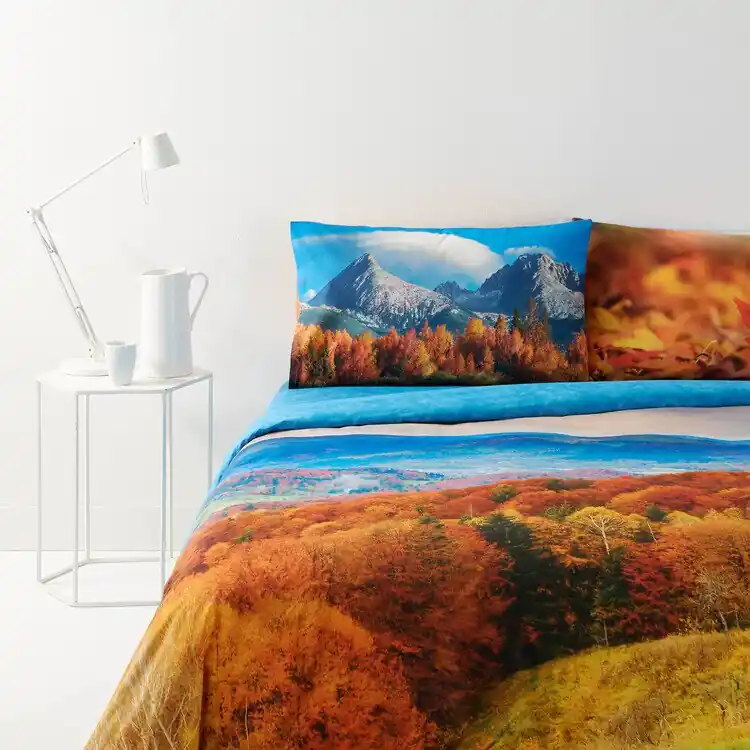 Bassetti completo lenzuola-copriletto Autumn in Love in puro cotone