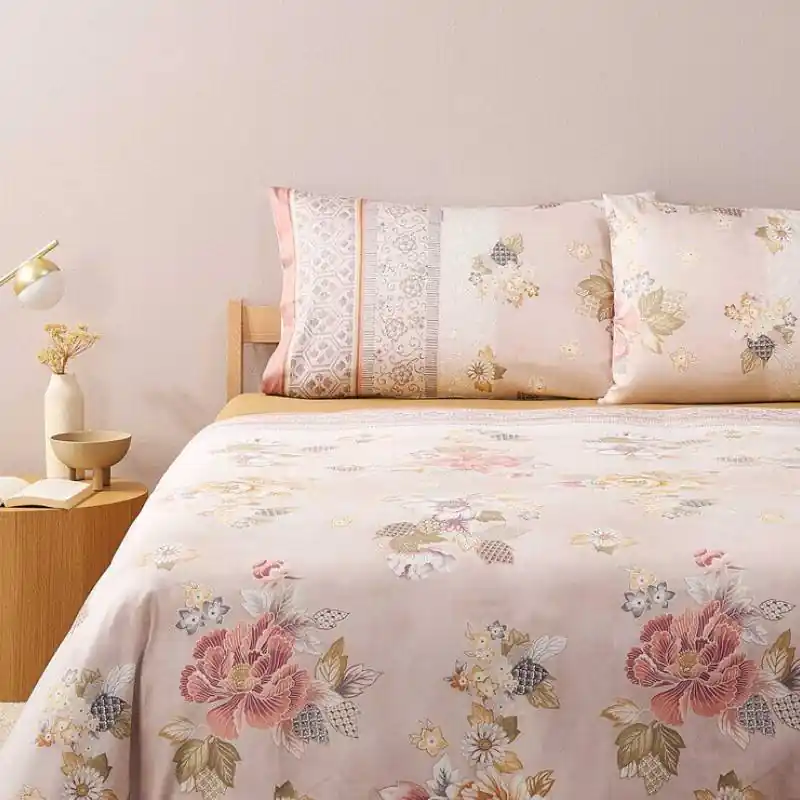 Copripiumino in raso Granfoulard Bassetti Matrimoniale Hanami 41