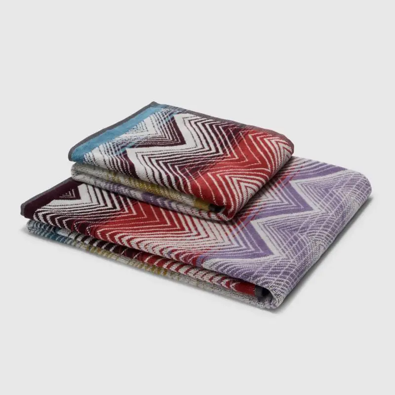Missoni Home Set 1+1 asciugamani Bagno MAREA 100 Zig-zag