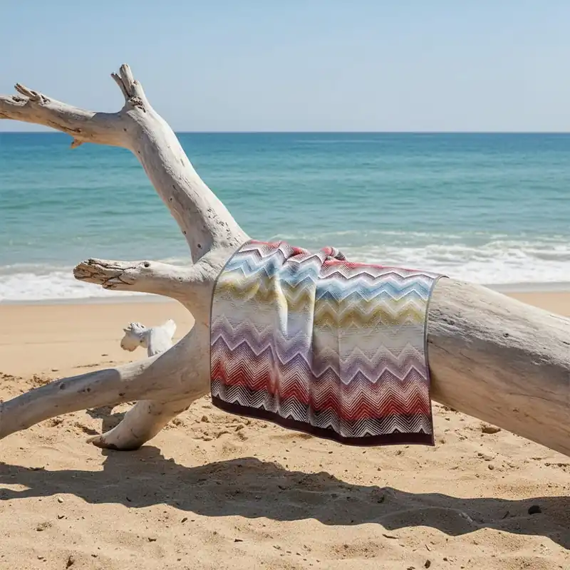 Missoni Home Telo mare spiaggia in spugna 100x180 MAREA 100