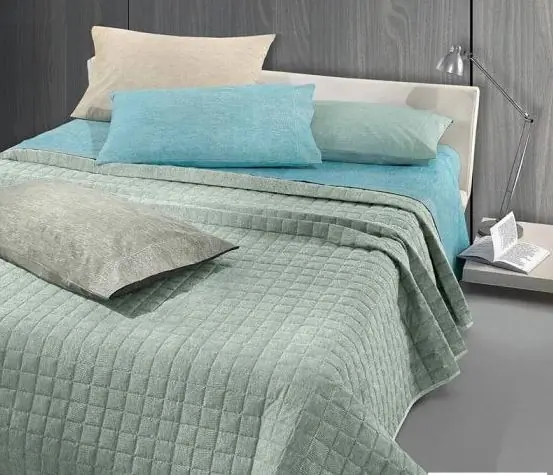 Copriletto primaverile piazza e mezza GABEL Chromo Skin aurora