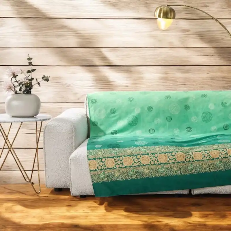 Telo Arredo Bassetti Granfoulard Pallavicino V1 Verde Oliva – 350x270 cm