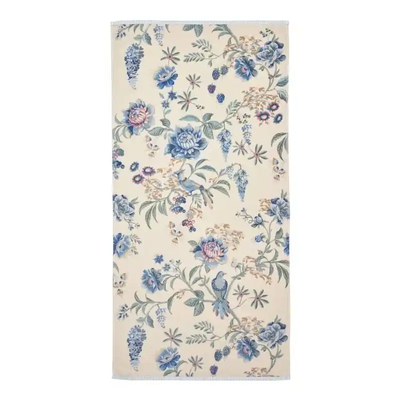 Telo bagno doccia 70x140 in spugna PIP STUDIO Secret Garden panna